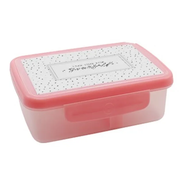 ZDRAVÁ SVÁČA Scandi 700 box růžová 900 ml