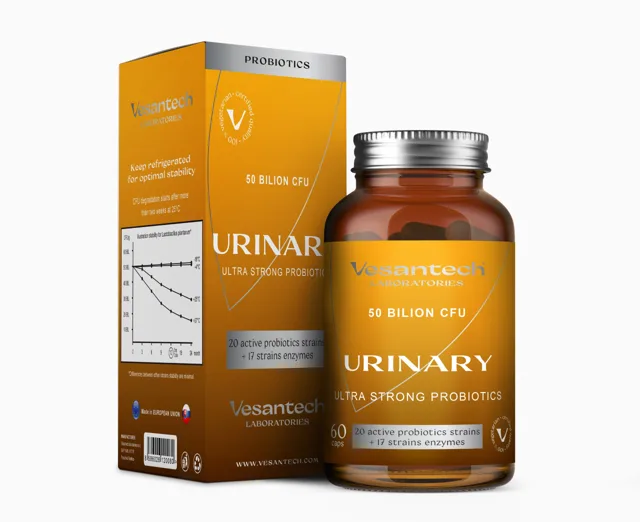 Zdravý svet Probiotika Vesantech Urinary 50 miliard CFU