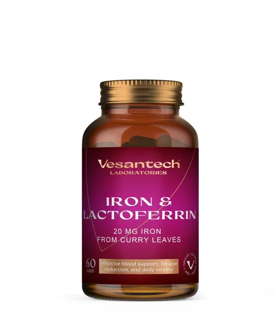 Zdravý svet Vesantech Iron + Lactoferrin (ŽELEZO + LAKTOFERIN)