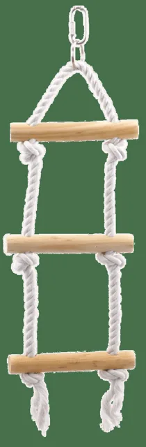 Žebřík BIRD JEWEL provazový + dřevěné příčky 40cm