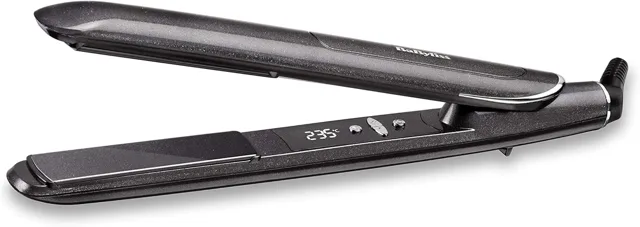 Žehlička na vlasy Babyliss Platinum Diamond ST259E keramický povrch-černá-Zánovní