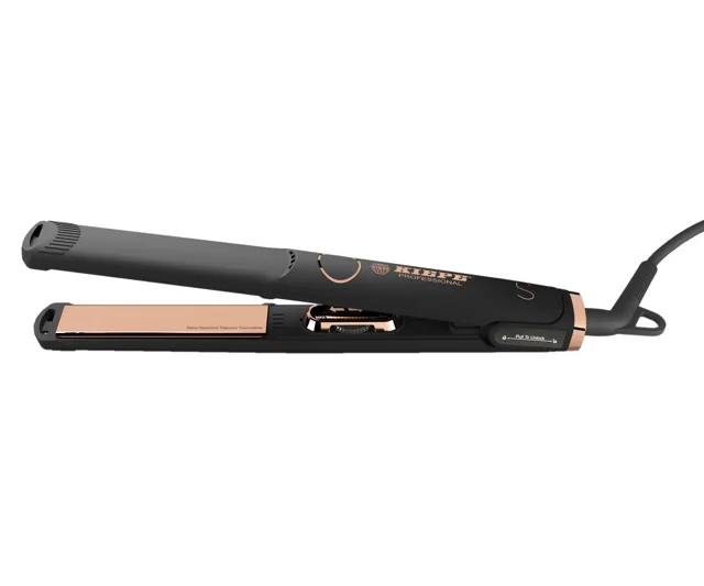 Žehlička na vlasy Kiepe Pure Rose Gold S 8264 - černá + dárek zdarma