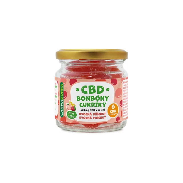 ZELENÁ ZEMĚ CBD bonbóny 20 kusů