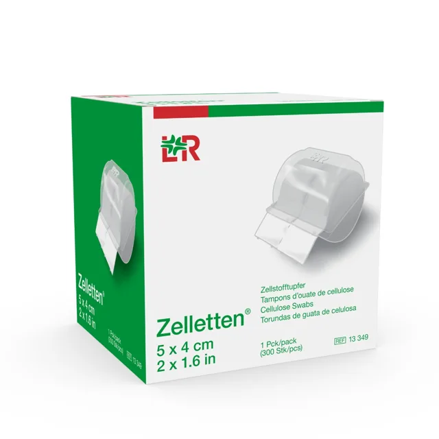 Zelletten Tampony z buničité vaty 5 x 4 cm role 2x500 ks
