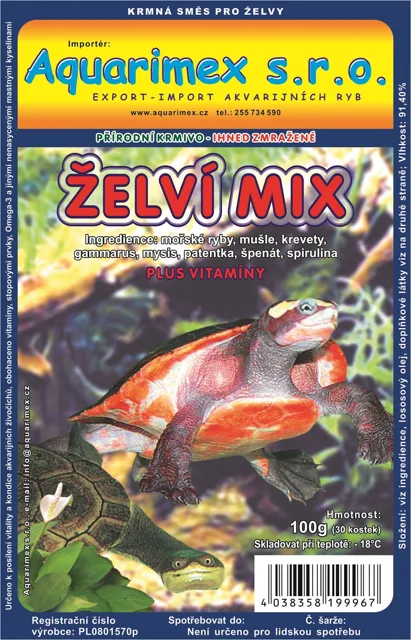 Želví MIX 100g