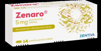 ZENARO POR 5MG TBL FLM 14 IV