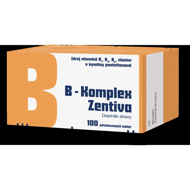 ZENTIVA B-komplex 100 potahovaných tablet