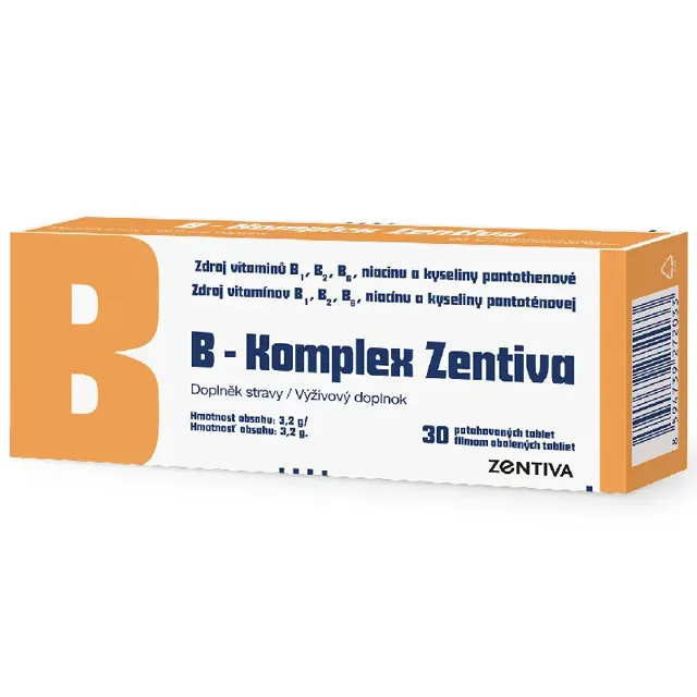 Zentiva B-Komplex flm.30 tablet