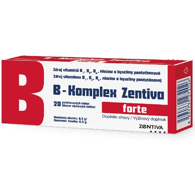 Zentiva B-Komplex Forte 20 tablet