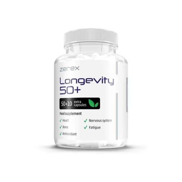 Zerex Dlouhověkost 50+ 60 kapslí