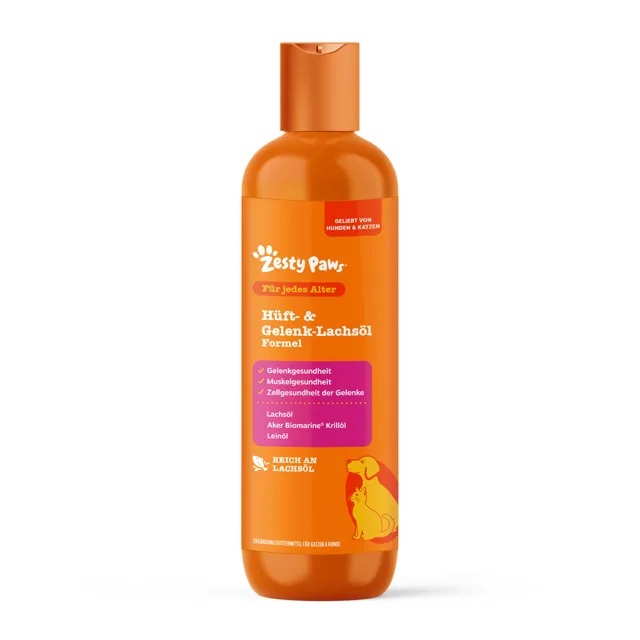 Zesty Paws Hip & Joint lososový olej - 250 ml