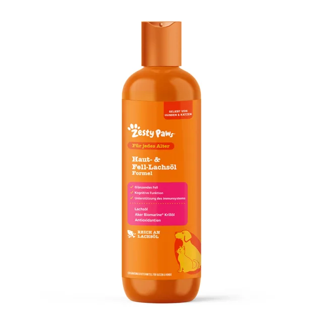 Zesty Paws Skin & Coat lososový olej - 250 ml