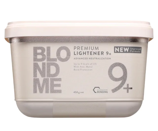 Zesvětlující pudr Schwarzkopf Professional BlondMe Premium Lightener 9+ - 450 g + dárek zdarma