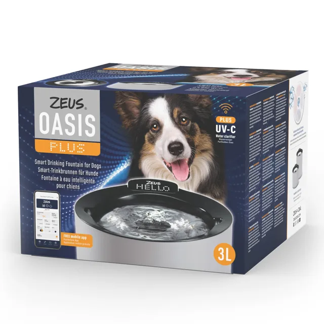 Zeus Oasis Plus chytrá fontána na pití - 3 l