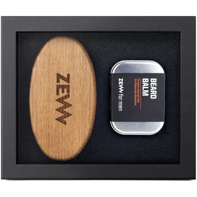 Zew For Men GIFTSET Stylish Bearded Man set sada na vousy