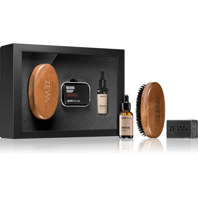 Zew For Men GIFTSET The Simple Lumberjack set dárková sada na vousy