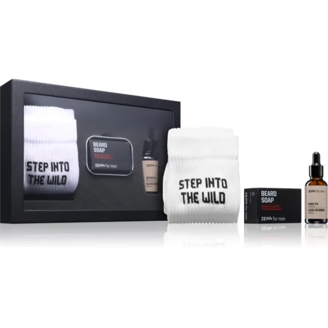 Zew For Men GIFTSET Wild Lumberjack set - with Beard Balm dárková sada pro muže