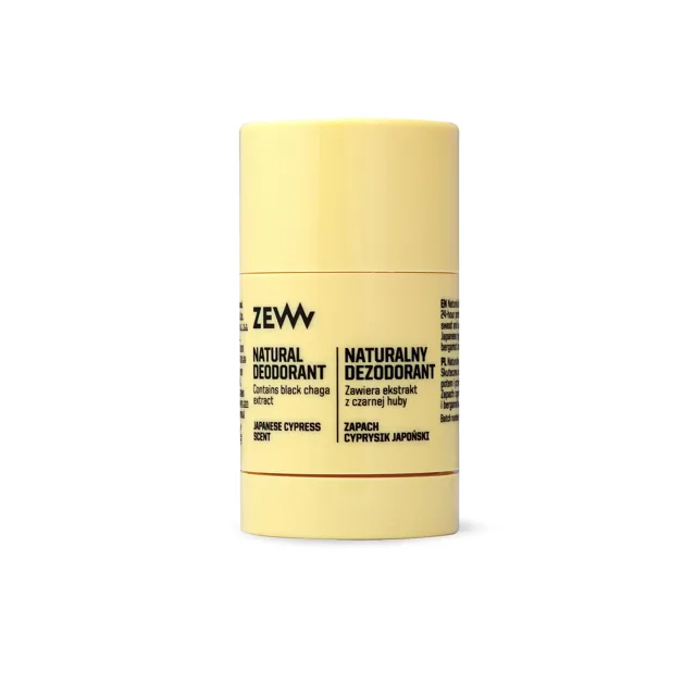 Zew for men Natural Japanese Cypress tuhý deodorant 30g