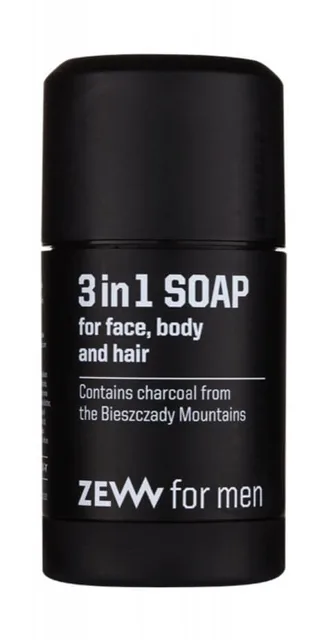 Zew For Men Stick 3v1 přírodní tuhé mýdlo na obličej, tělo a vlasy 85 ml