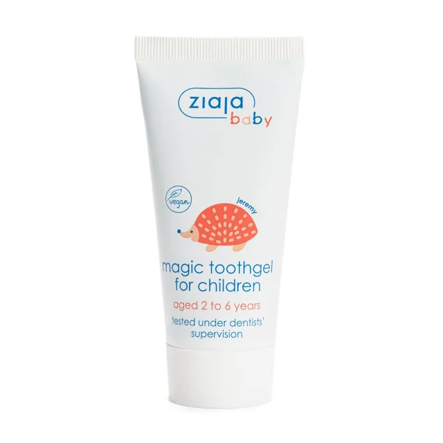 Ziaja Baby Zubní gel Ježek 2–6 let 50 ml