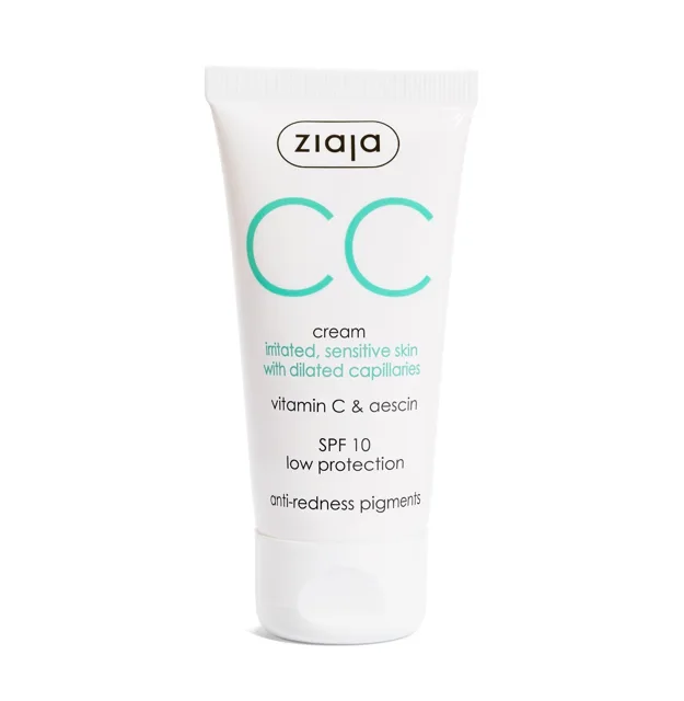 Ziaja CC krém na podrážděnou a citlivou pleť SPF10 50 ml