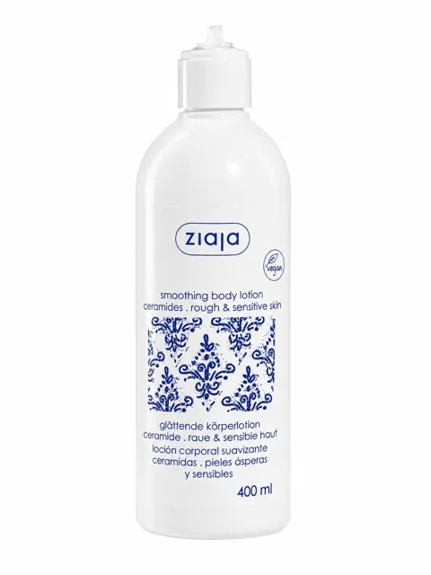 Ziaja Ceramides Tělové mléko Smoothing 400 ml-(poškozený aplikátor)