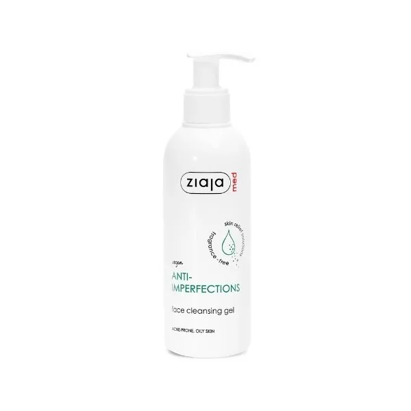 Ziaja Čisticí gel pro mastnou a problematickou pleť Antibacterial Care 200 ml