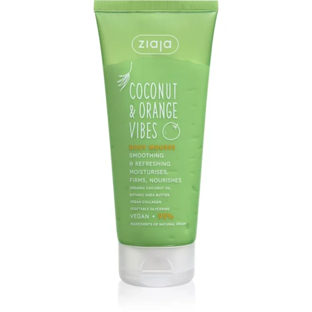 Ziaja Coconut & Orange Vibes tělová pěna s hydratačním účinkem 200 ml