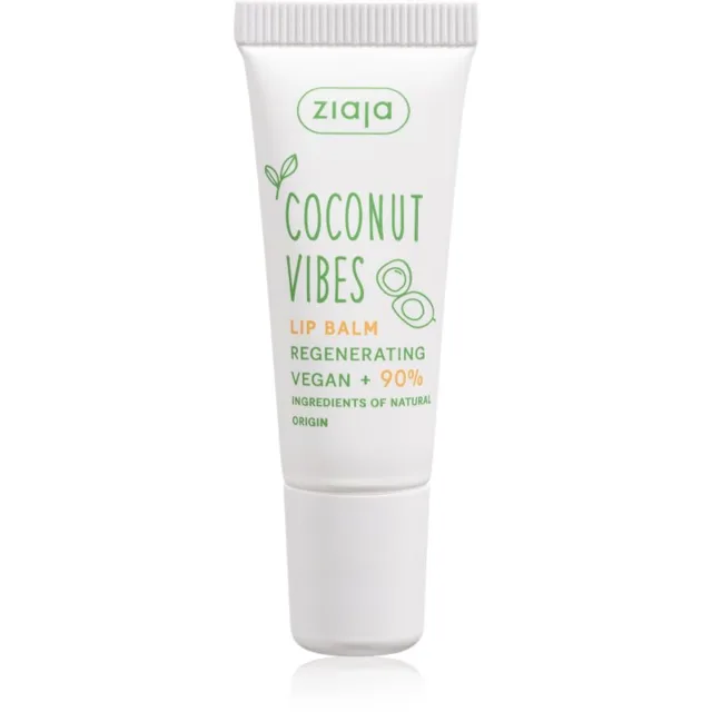 Ziaja Coconut Vibes balzám na rty s regeneračním účinkem 10 ml