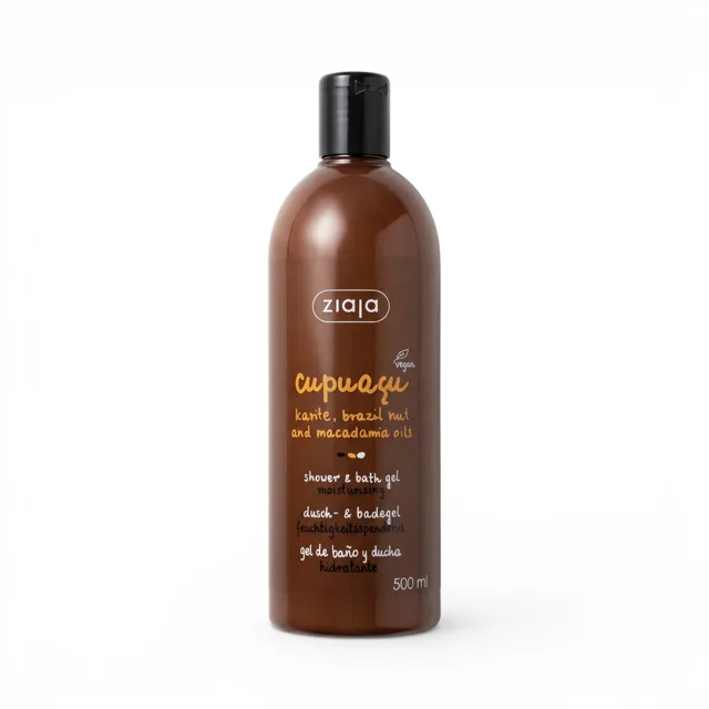 Ziaja Cupuacu Shower and Bath Gel - jemný sprchový a koupelový gel, 500 ml