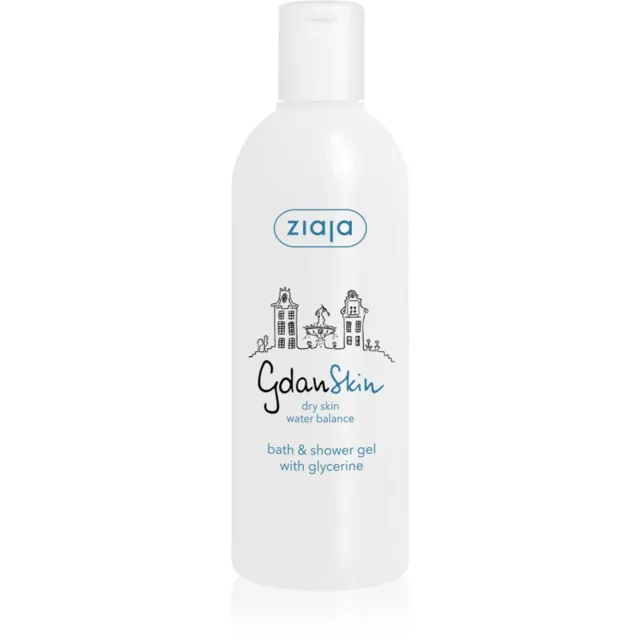 Ziaja Gdan Skin sprchový a koupelový gel s glycerinem 300 ml