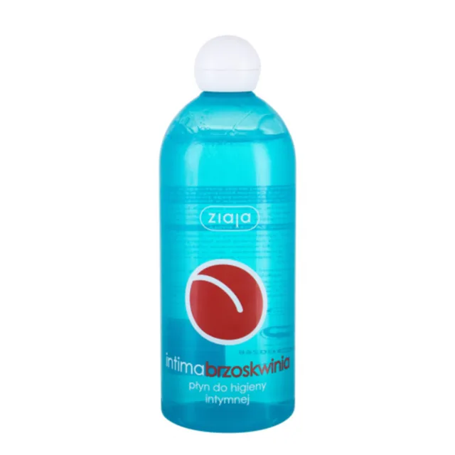ZIAJA Intima gel pro intimní hygienu broskev 500 ml