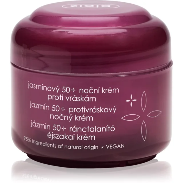 Ziaja Jasmine noční krém proti vráskám 50 ml
