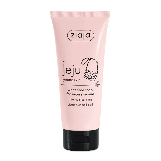 Ziaja Jeju Bílé mýdlo na obličej 75 ml
