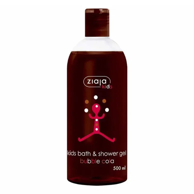 Ziaja Kids Koupelový a sprchový gel s příchutí bublinkové coly, 500 ml