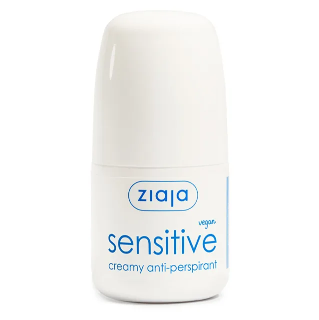 ZIAJA Krémový kuličkový antiperspirant Sensitive 60 ml