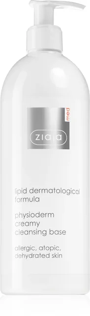 Ziaja Med Lipid Dermatological Formula fyziologická mycí emulze pro alergickou a citlivou pokožku 400 ml (poškozený aplikátor)