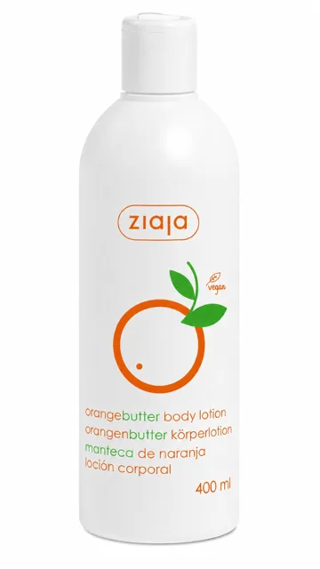 ZIAJA Orange Butter – tělové mléko 400 ml (poškozený aplikátor)