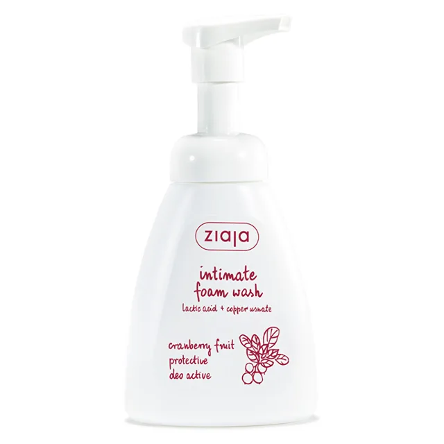 ZIAJA Pěna pro intimní hygienu Brusinky 250 ml