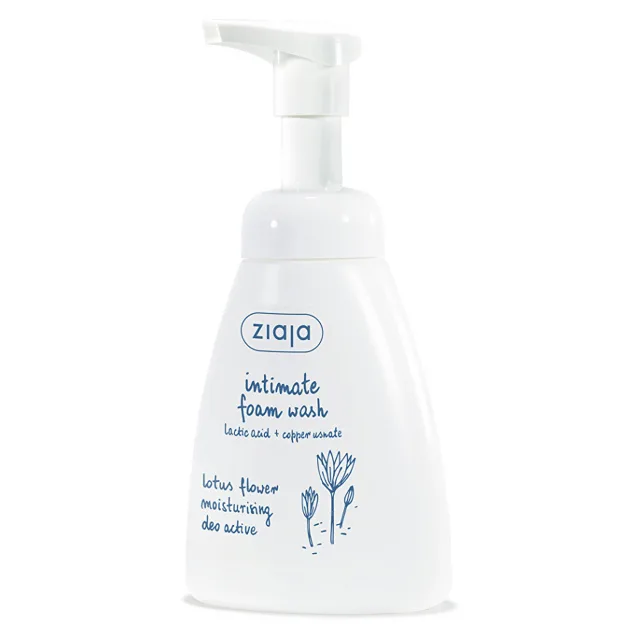 ZIAJA Pěna pro intimní hygienu Lotosový květ 250 ml