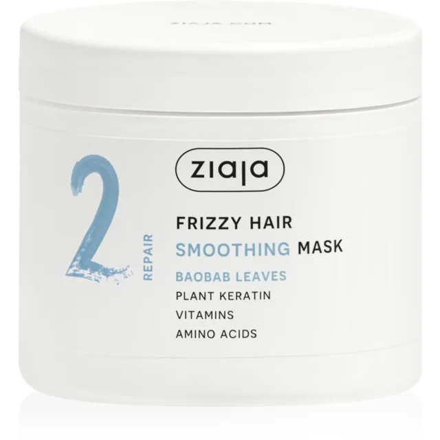 Ziaja Plant Essentials Baobab Leaves vyhlazující maska pro kudrnaté vlasy 350 ml