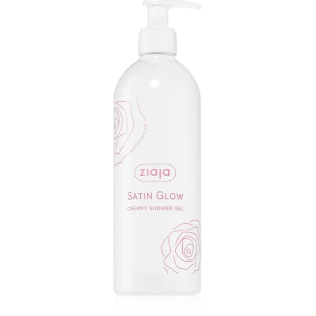 Ziaja Satin Glow Creamy Shower Gel krémový sprchový gel 390 ml