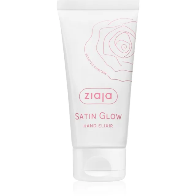Ziaja Satin Glow Hand Elixir hydratační krém na ruce 50 ml