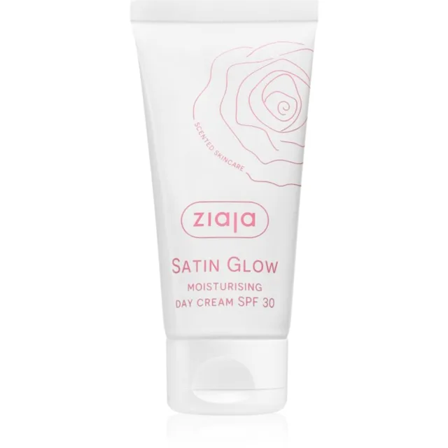 Ziaja Satin Glow Moisturising Day Cream hydratační denní krém SPF 30 50 ml