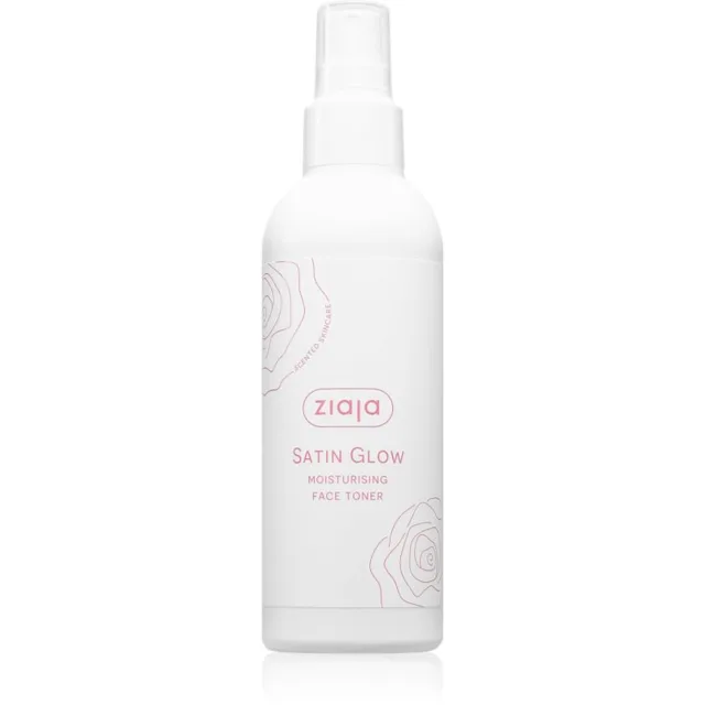 Ziaja Satin Glow Moisturizing Face Toner hydratační tonikum ve spreji 200 ml