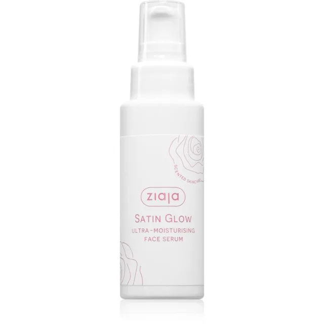 Ziaja Satin Glow Ultra-Moisturising Face Serum intenzivně hydratační sérum 50 ml
