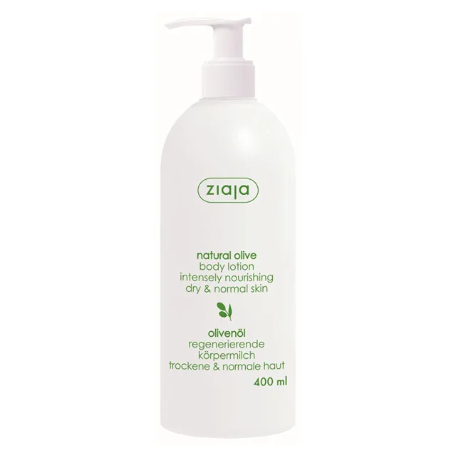 ZIAJA Tělové mléko Natural Olive 400 ml