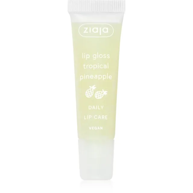 Ziaja Tropical Pineapple pečující lesk na rty 12 ml