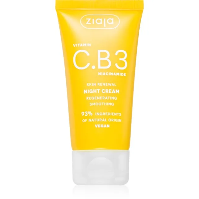 Ziaja Vitamin C.B3 Niacinamide noční krém-maska 50 ml