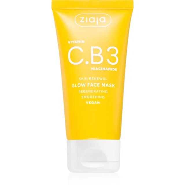 Ziaja Vitamin C.B3 Niacinamide rozjasňující pleťová maska 50 ml